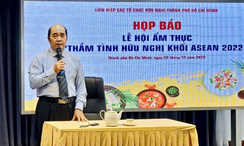 Lễ hội ẩm thực “Thắm tình hữu nghị khối ASEAN 2022” diễn ra từ ngày 24-11 tại TP. Hồ Chí Minh